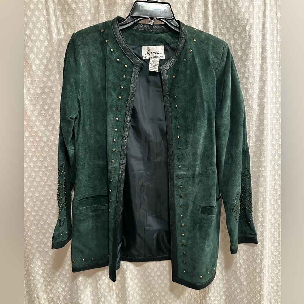 Linea by Louis Dell'Olio Green Blazer